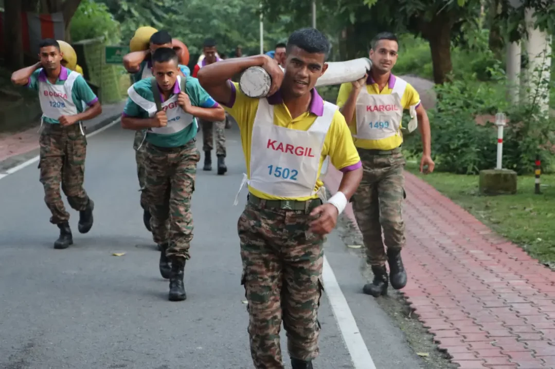 Officer Cadets in Exercise