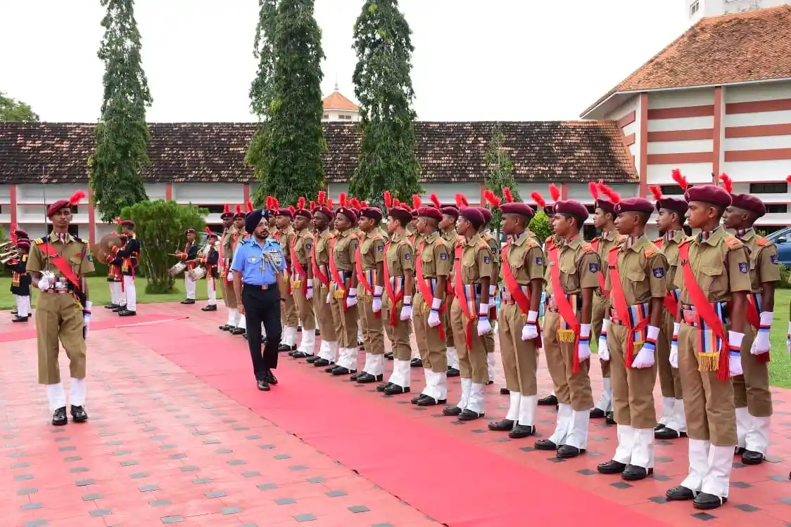 Officer at Guard of Honour 1