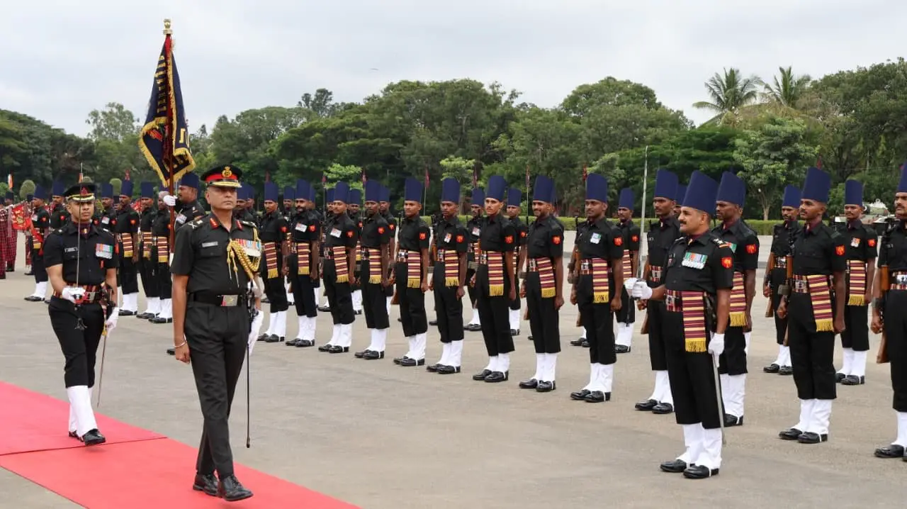 Officer at Guard of Honour