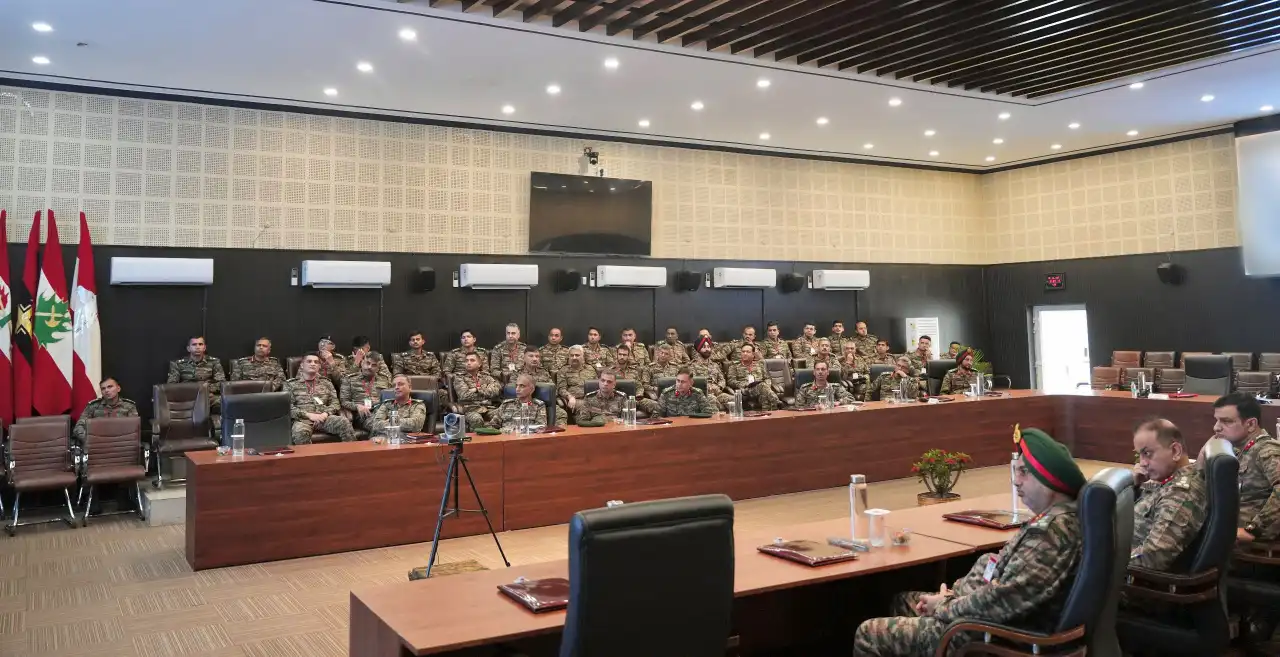 Officers Sitting 7