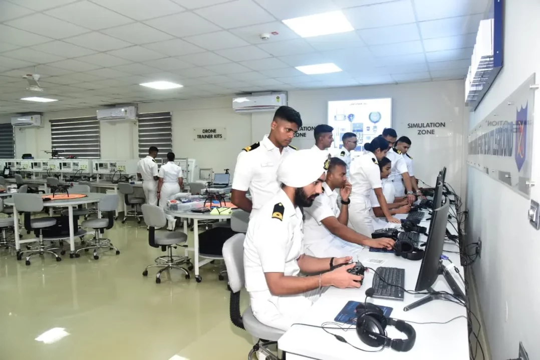 Officers Using Computers