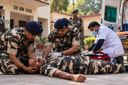 SSB Constable Dies After Suddenly Collapsing at 59th Battalion Quarters in Bahraich