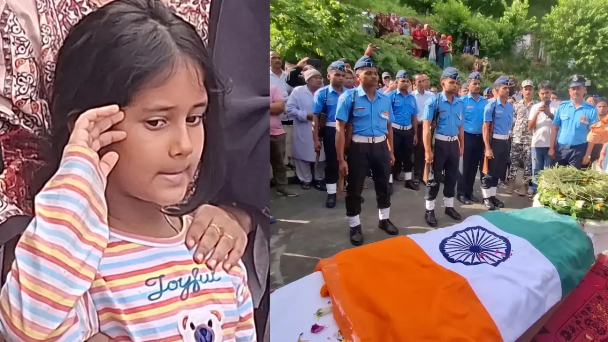 IAF Sergeant Ashish Juyal Returns Home in Tricolour on Daughter’s Birthday