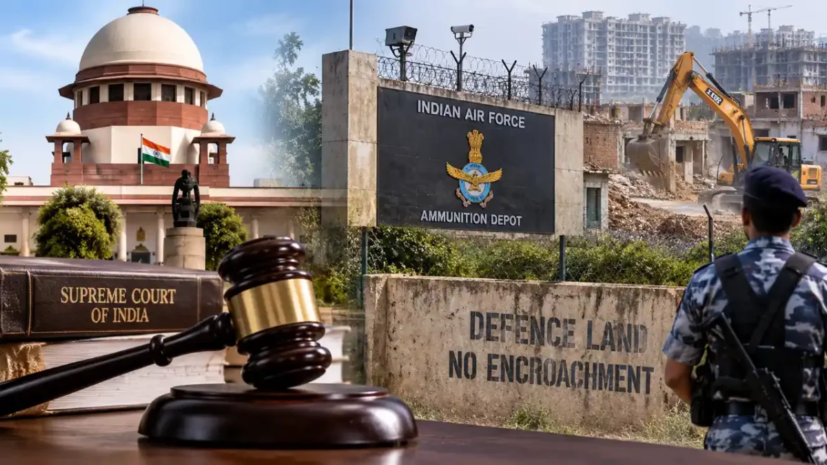 Supreme Court Flags Massive Encroachment Around IAF Ammunition Depot in Gurugram