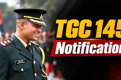 TGC 145 Notification 2026 Indian Army