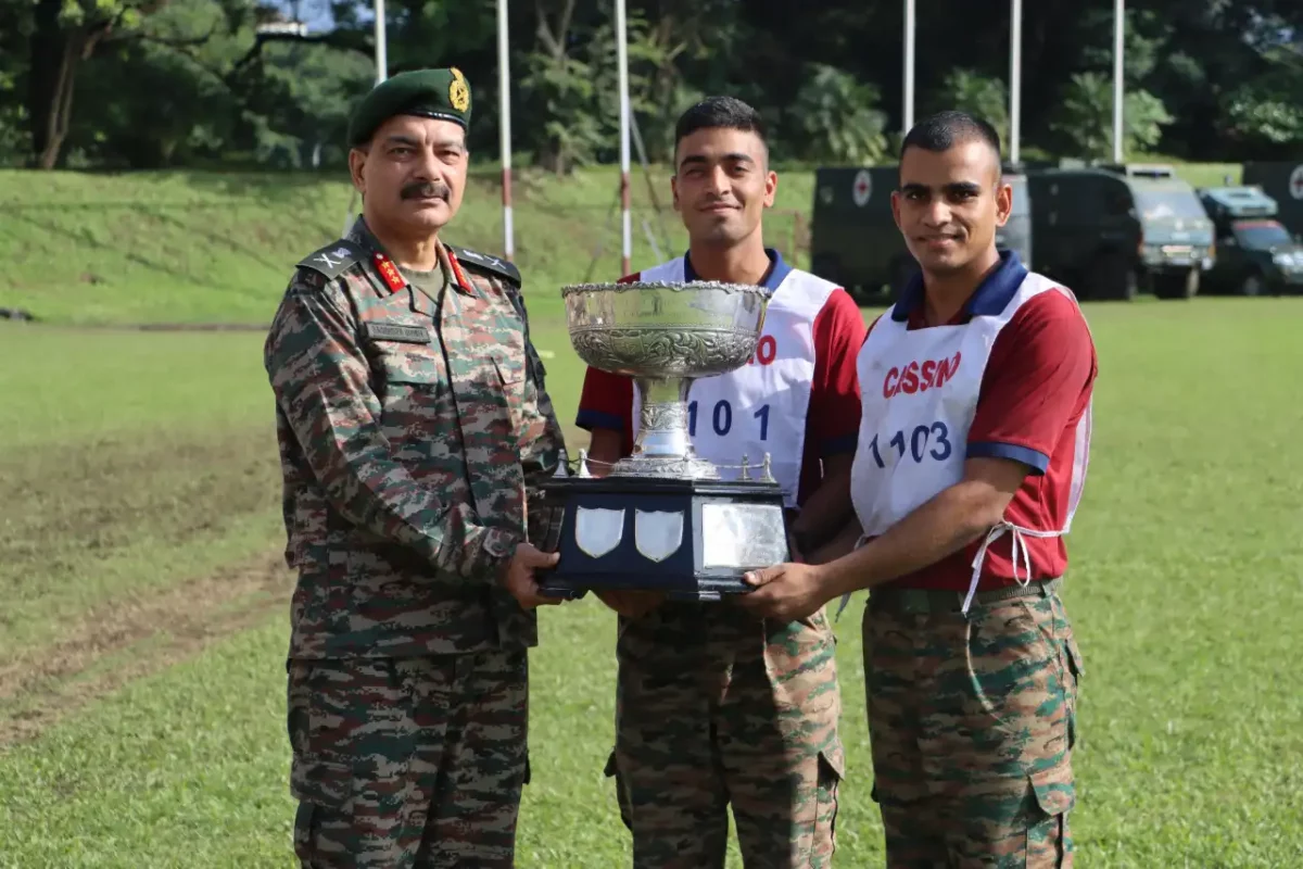 Trophy Being Given 3