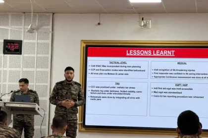 24 Indian Army Officers Complete Yodha Rakshak Combat Casualty Care Course at AMC Centre Lucknow