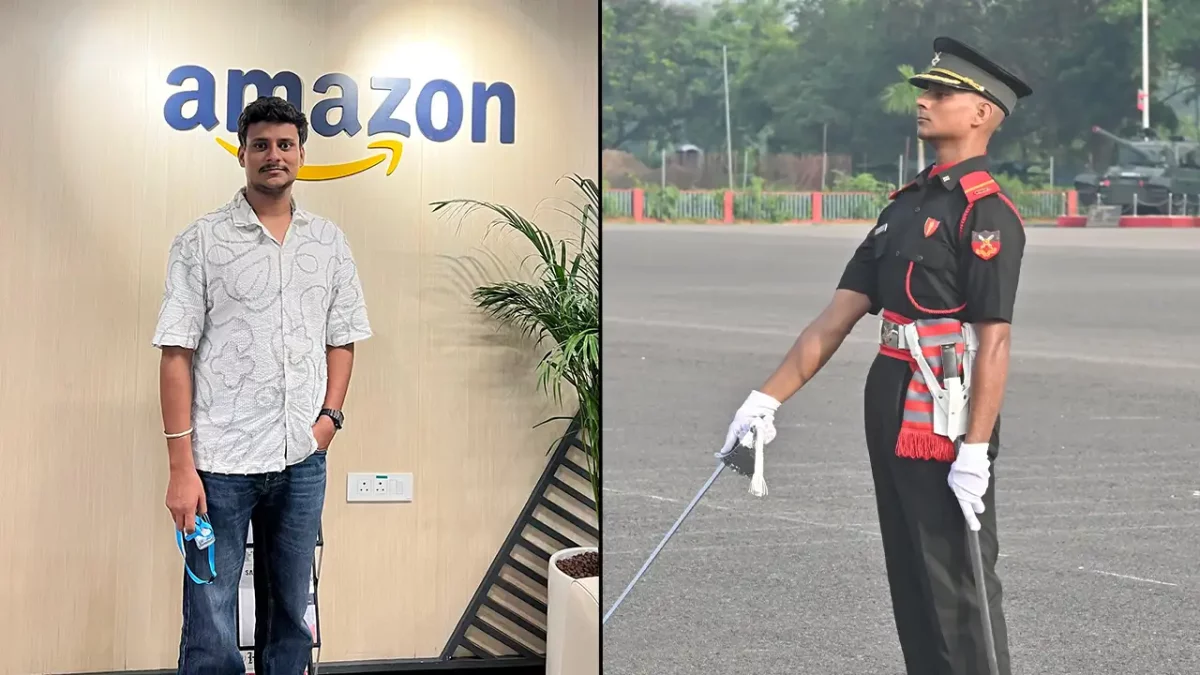Amazon Engineer Leaves ₹46 lakh Package to join Indian Army