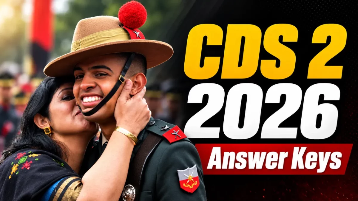 CDS 2 2026 Question Papers and Answer Keys