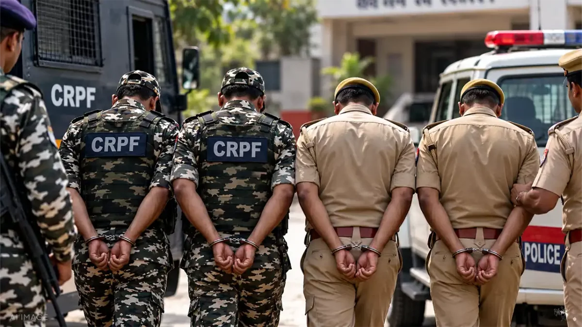 crpf arrested