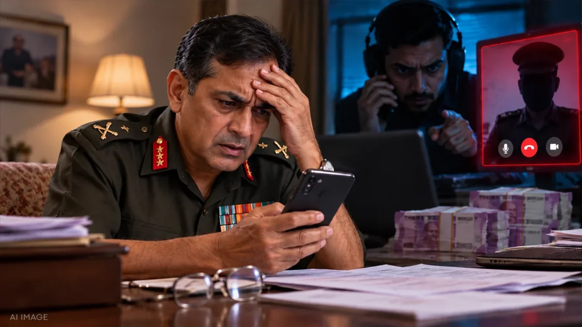 Retired Army Officer Loses ₹12 Lakh in ‘Digital Arrest’ Scam in Pune