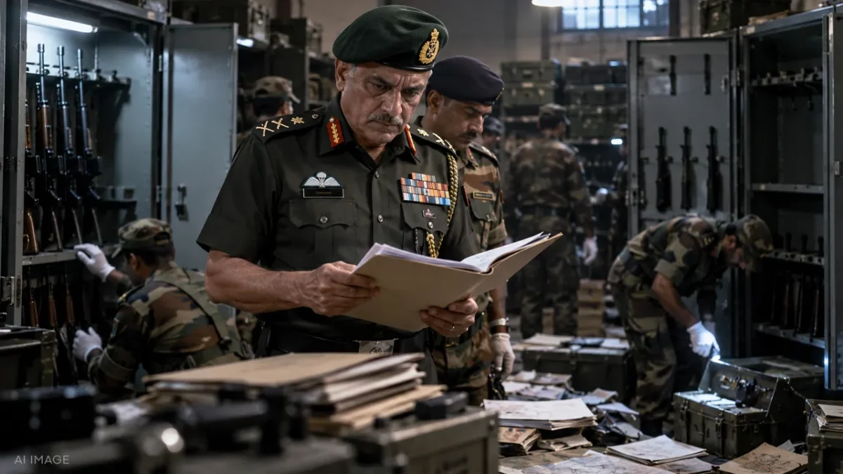 Major General to Lead High Level Army Probe Into 20 Madras Armoury Heist