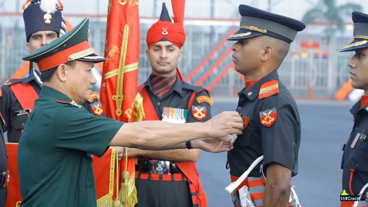 Lieutenant P. Shashi Kumar Wins Sword of Honour at OTA Gaya