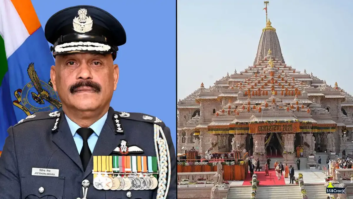 Retired Air Marshal Jeetendra Mishra Appointed First Full-Time CEO of Ram Temple Trust