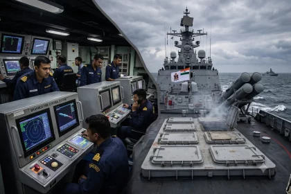 AI Image of Officers Using BrahMos