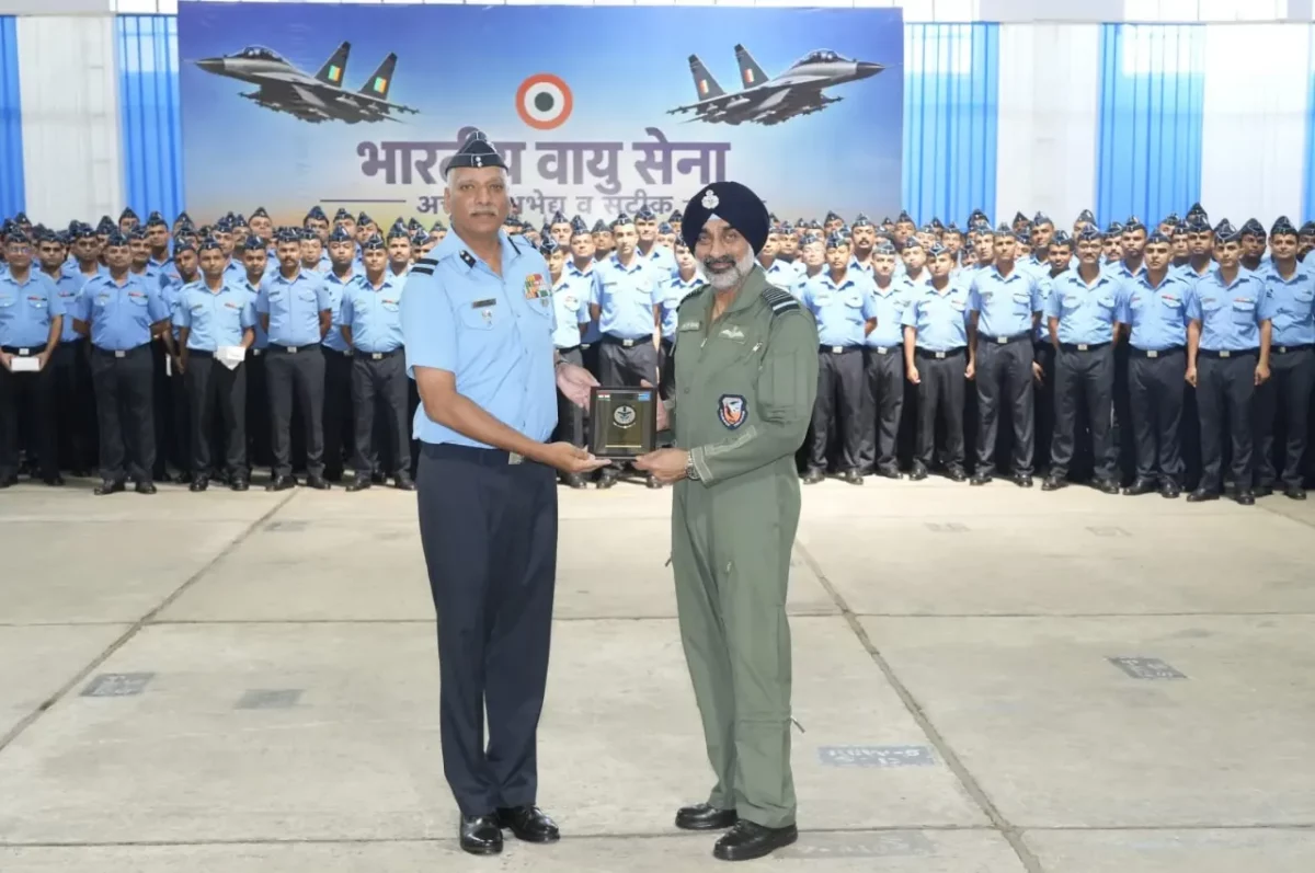 Air Chief Marshal AP Singh Visits Air Force Station Devlali
