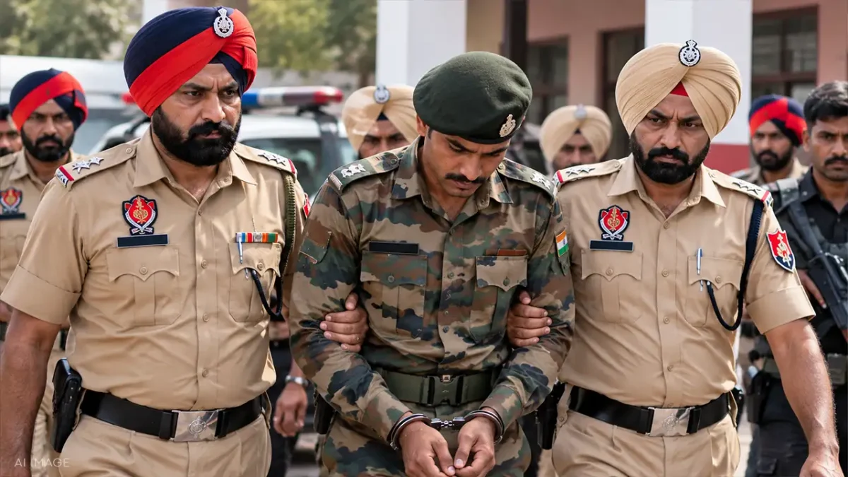 Army Jawan Arrested in Punjab