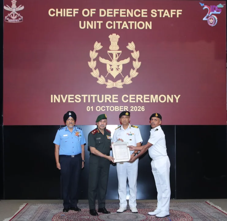 Award Being Received