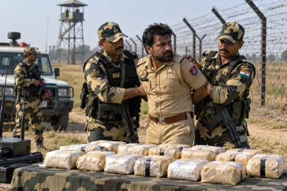 BSF Catches Punjab Police Constable With 15 Kg Heroin Near Pakistan Border