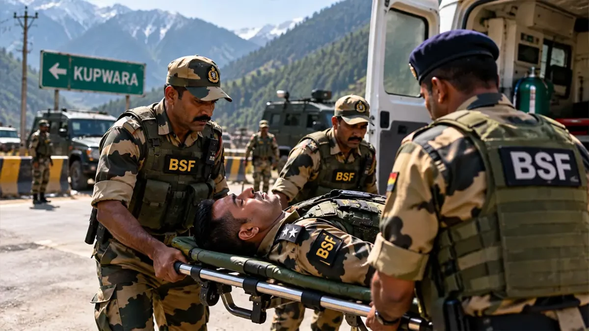 BSF Assistant Commandant Found Unconscious in Kupwara, Dies