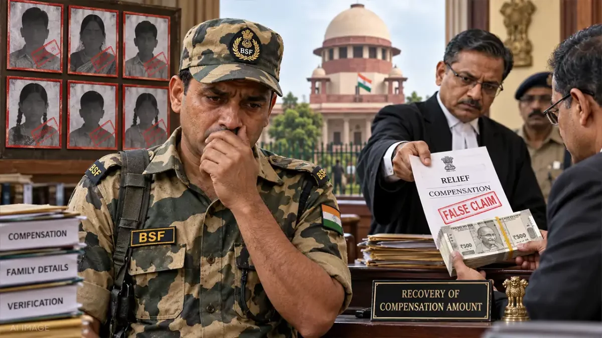 BSF Jawan Who Falsely Claimed 6 Family Members Were Killed by Militants Ordered to Return ₹6 Lakh Relief