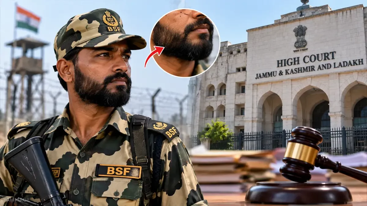 BSF Jawan Says He Was Forced to Retire After Beard Permission Was Revoked