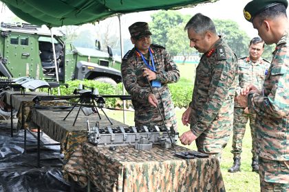 Lieutenant General Man Raj Singh Mann Reviews Operational Readiness at Binnaguri Military Station