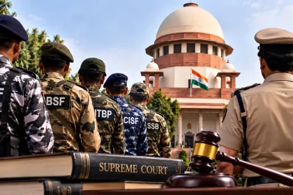 CAPF Officers Challenge New Law