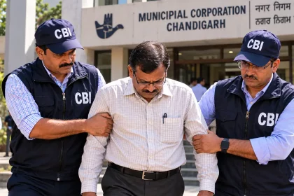 CBI Arrests Chandigarh Municipal Corporation Sanitary Inspector for Accepting ₹5 Lakh Bribe