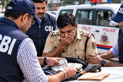 CBI Catches Delhi Police Sub-Inspector Red-Handed