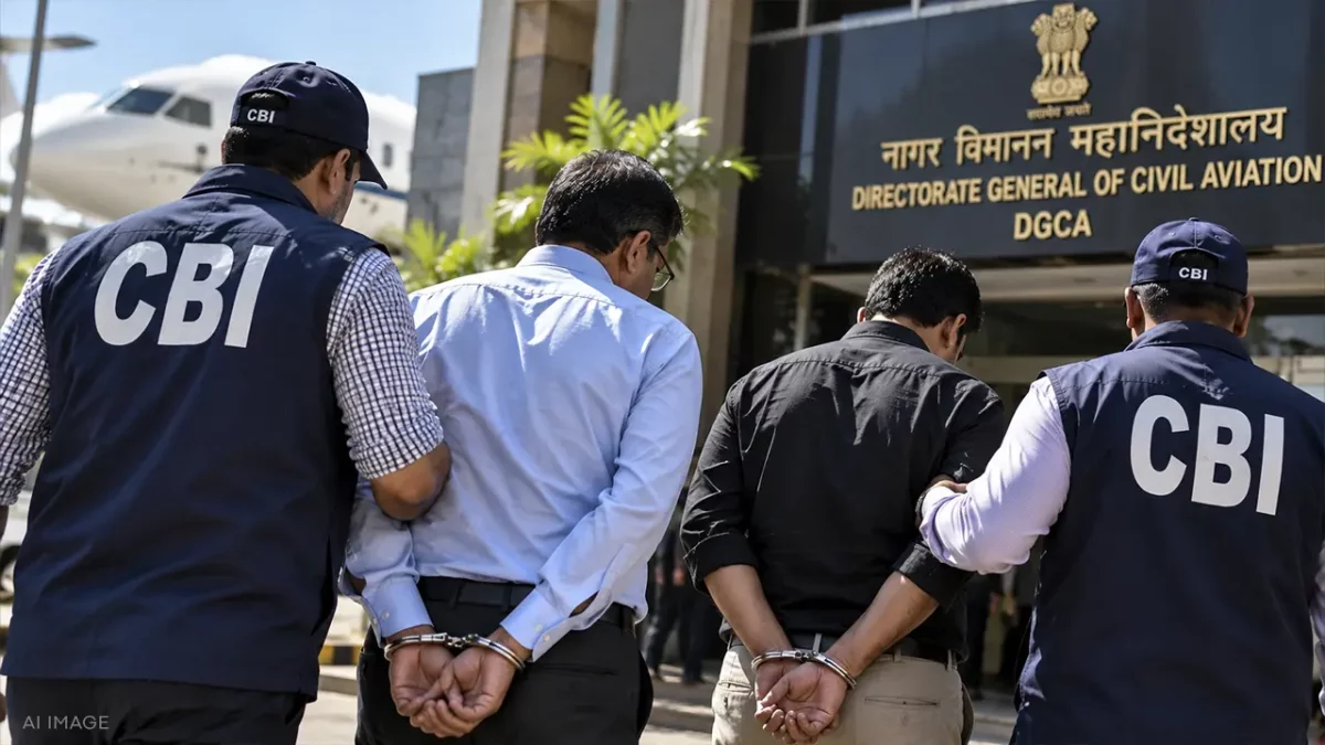 CBI Arrests DGCA Deputy Director, Air-Training Firm Director in ₹2.5 Lakh Bribery Case