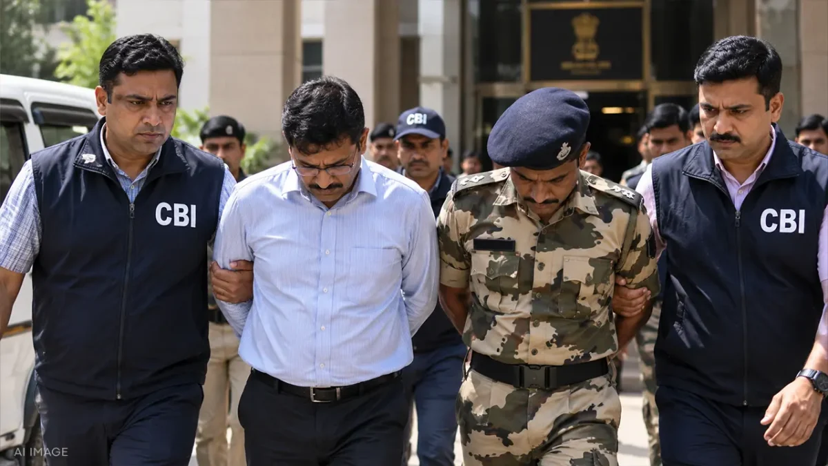 CBI Arrests ED Officer and CRPF Jawan in ₹5 Lakh Bribe Trap