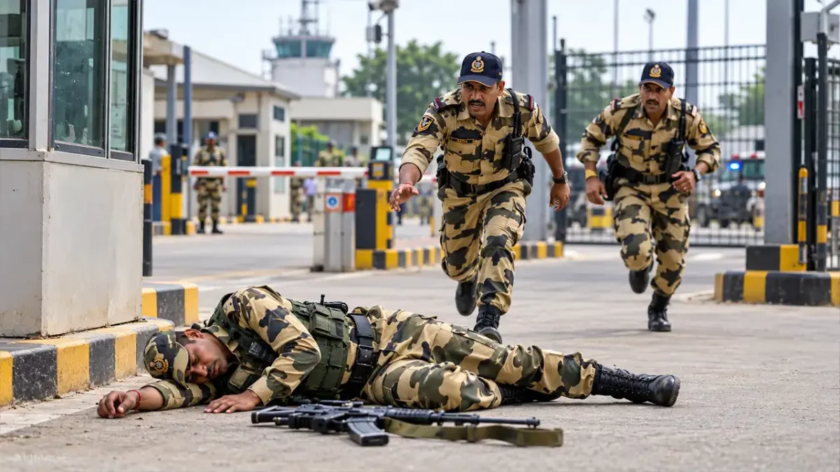 CISF Constable Mohammad Mushtaq Dies of Gunshot Injury
