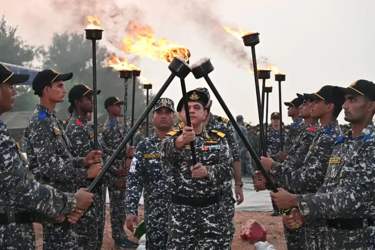 Indian Navy's Camp Hamlawar 2026 Tests Endurance, Teamwork and Survival Skills of Officers and Agniveers