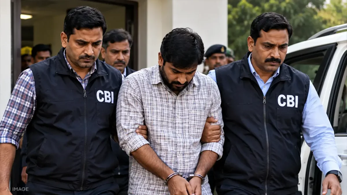 CBI Arrests Kerala Man in ₹1.04 Crore International Cyber Fraud and ATM Card Smuggling Racket