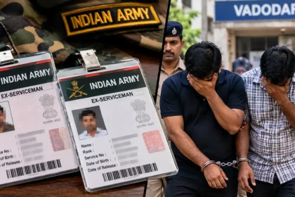 Two Men Arrested for Using Fake Indian Army Ex-Servicemen ID Cards to Secure Security Jobs