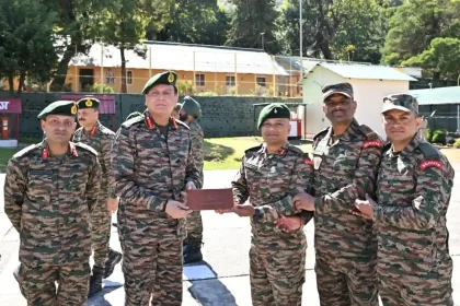 General Dhiraj Seth Visits Ibex Brigade in Joshimath