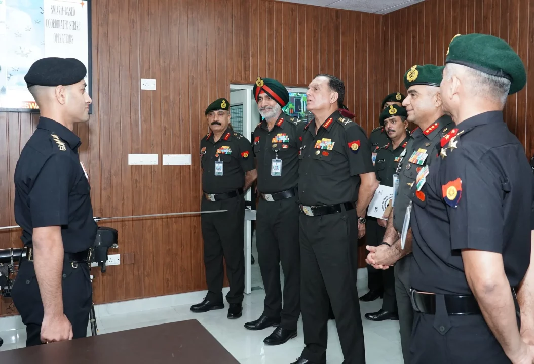 General Dhiraj Seth and Other Officers