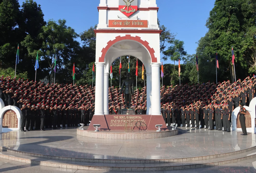 Group Photo at Memorial