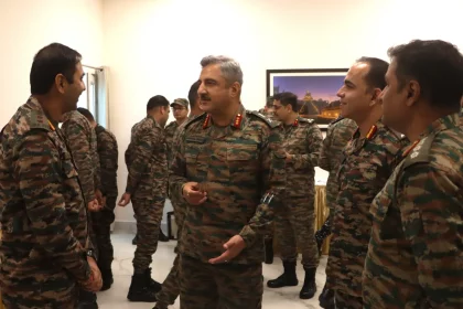 Higher Command Course Officers Visit Trishakti Corps Headquarters for Operational Insights