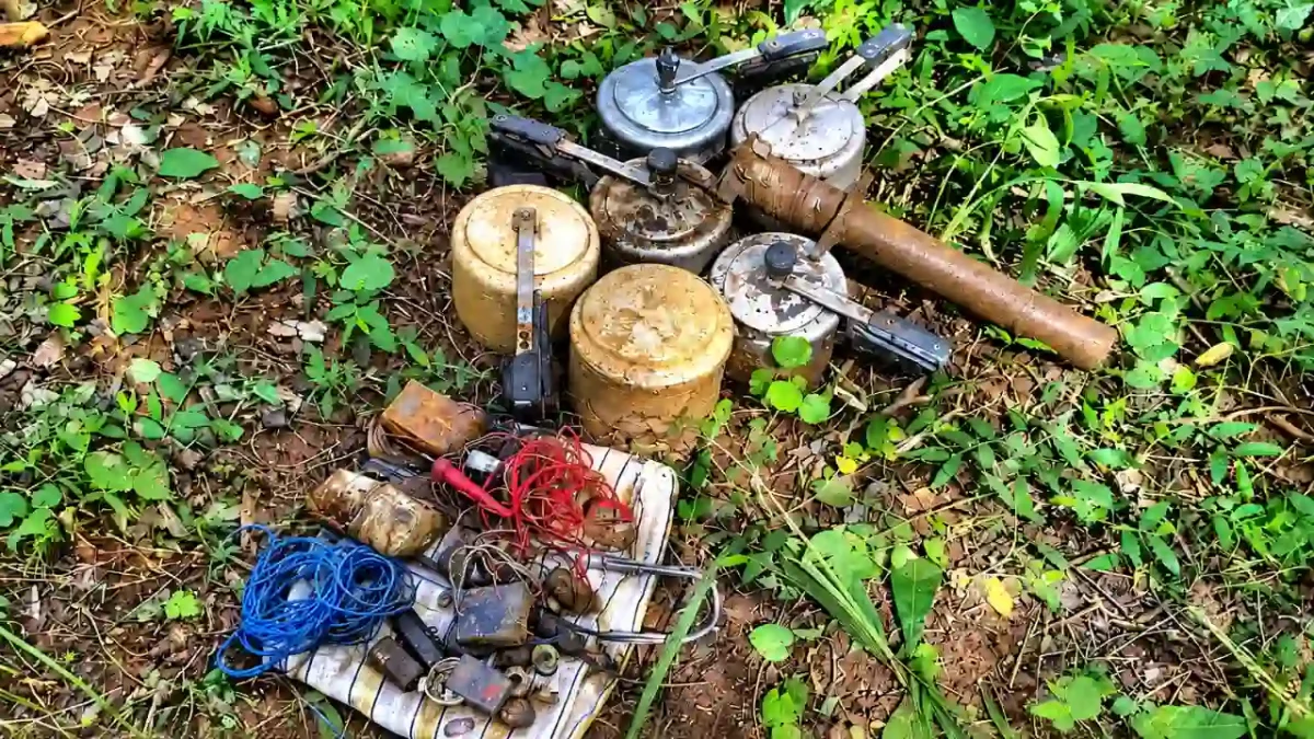ITBP and Chhattisgarh Police recover seven IEDs in Abujhmad