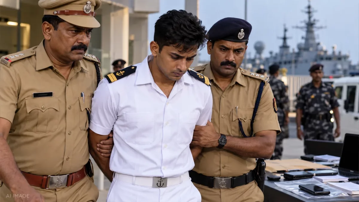 Indian Navy Sailor Arrested for Allegedly Leaking Sensitive Naval Information to Pakistani Operative