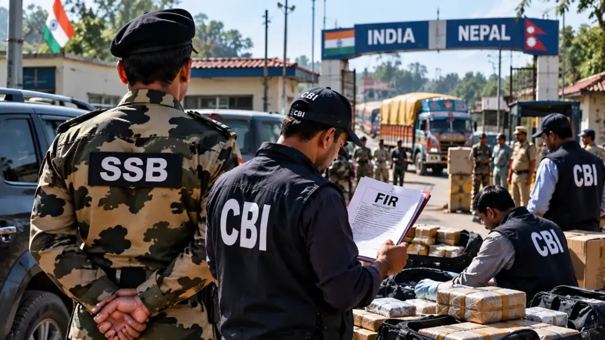 CBI Registers FIR Against Former SSB Assistant Commandant Over Alleged Nexus with Smugglers at Bhangaha BOP