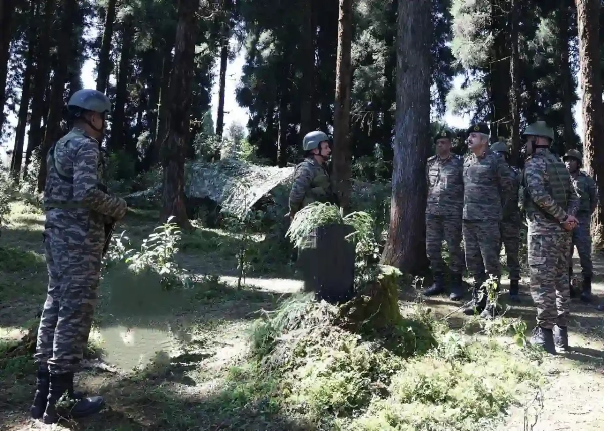 Lt Gen Man Raj Singh Mann Reviews Indian Army’s Mission-Oriented Training in South Sikkim
