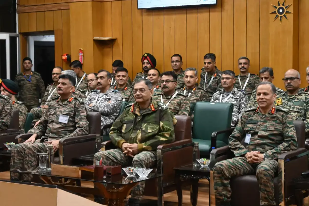 Lt Gen Pushpendra Singh Visits Rising Star Corps