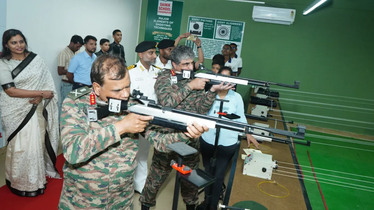 Lt Gen Rajesh Pushkar Shooting