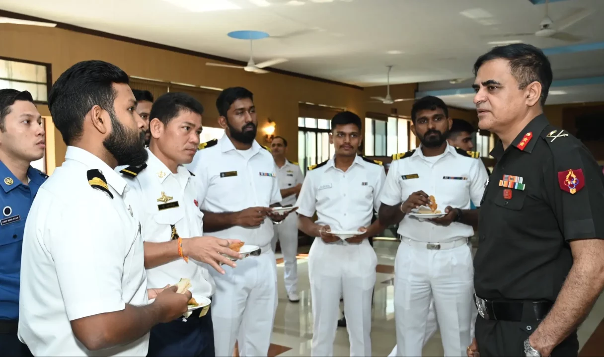 Officer Interacting