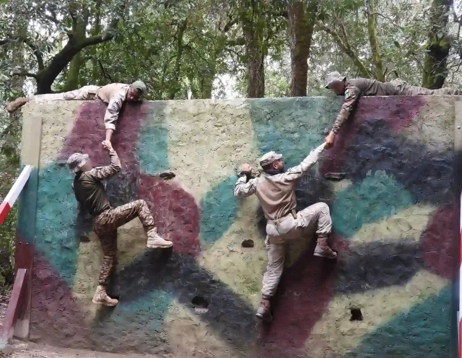 Officers Climbing