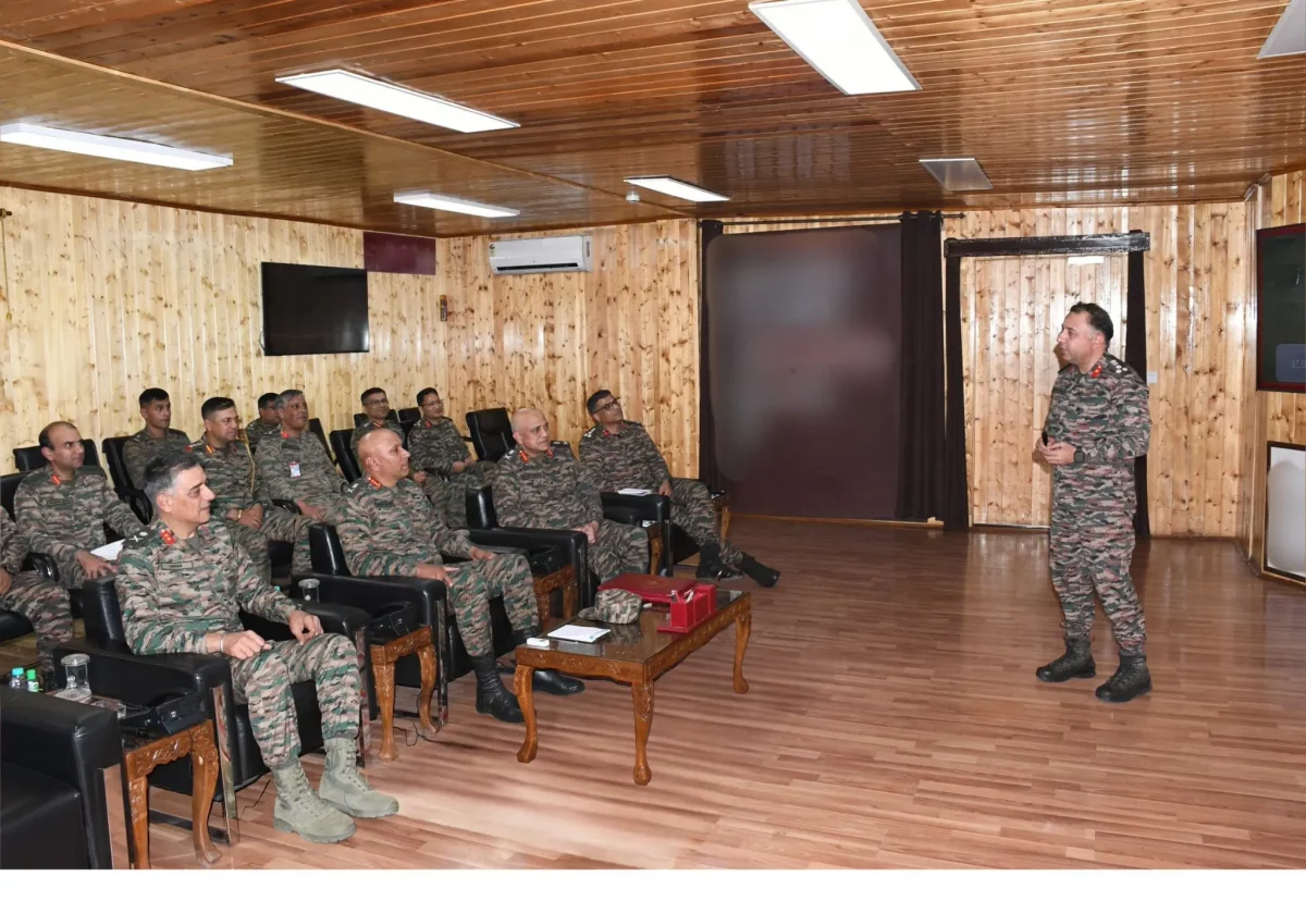Officers Reviewing