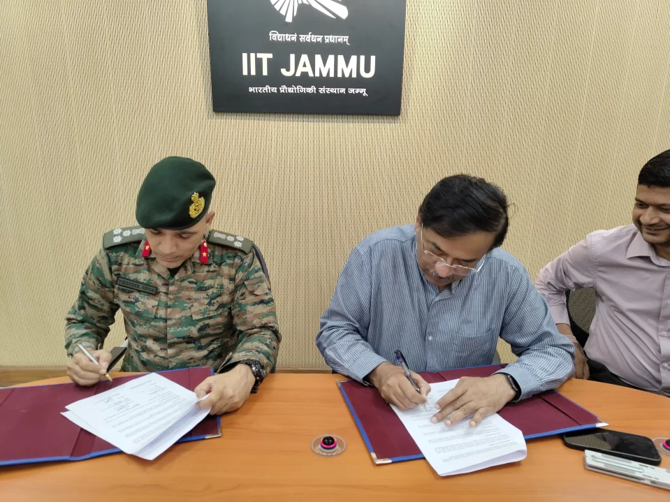 Officers Signing